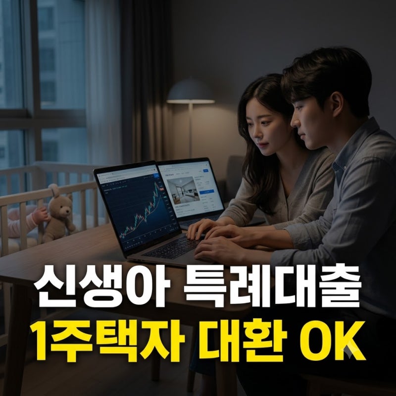 2026 신생아 특례대출 대환 가이드(+1주택자 주담대 갈아타기)