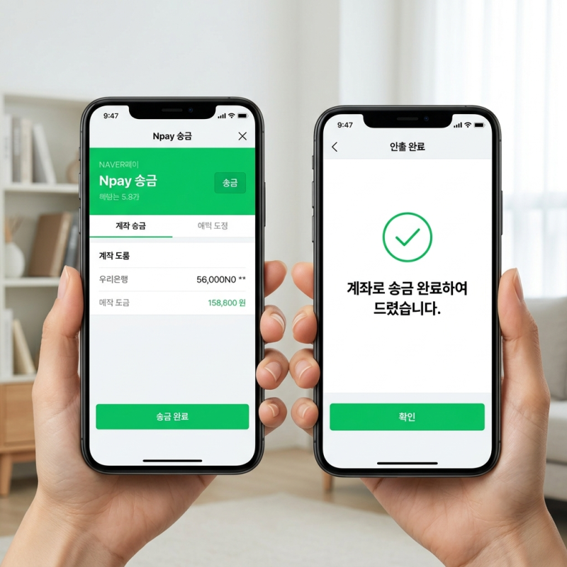 네이버페이 포인트 현금화 방법(Npay 머니 차이·계좌 송금 팁)