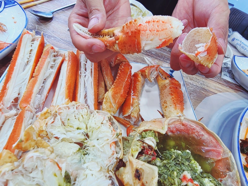 포항구룡포 대게 맛집 대게나라 저렴하고 가성비좋은곳