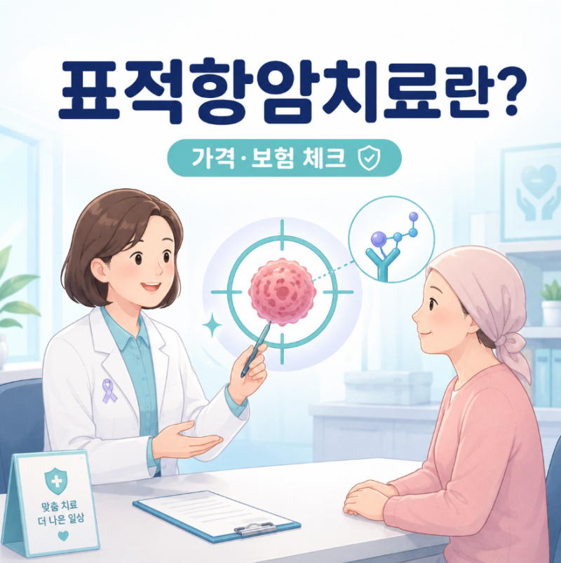 표적항암치료란? 가격 비용과 치료비 보험적용될지 이것부터 확인하세요!