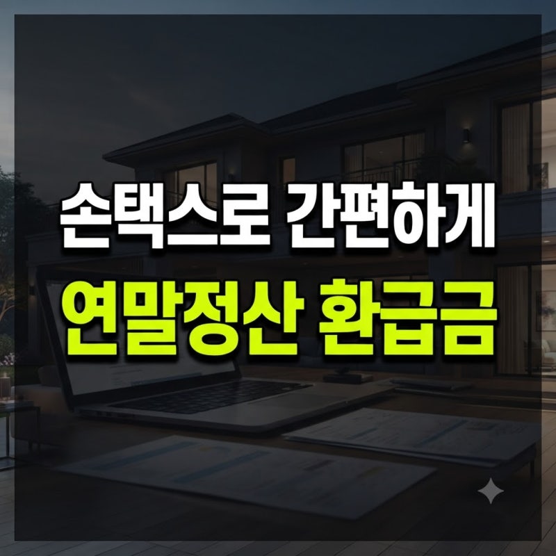 손택스 연말정산 환급금 조회 방법 및 기간 총정리: 모바일로 연말정산 환급금 조회하는방법....