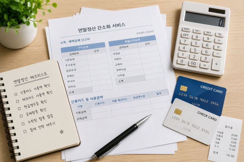 신용카드와 체크카드 혼용을 통한 연말정산 소득공제 활용법