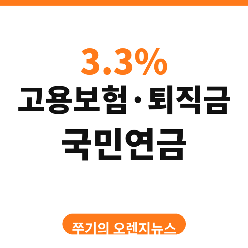 프리랜서 3.3% 떼는데 고용보험·퇴직금·국민연금 받을 수 있을까? 실무 사례 총정리