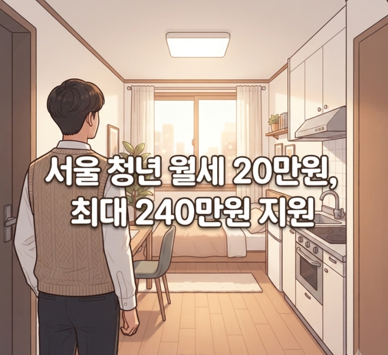 서울시 청년월세지원 2026｜월 20만원씩 최대 240만원, 대상 확대됐습니다