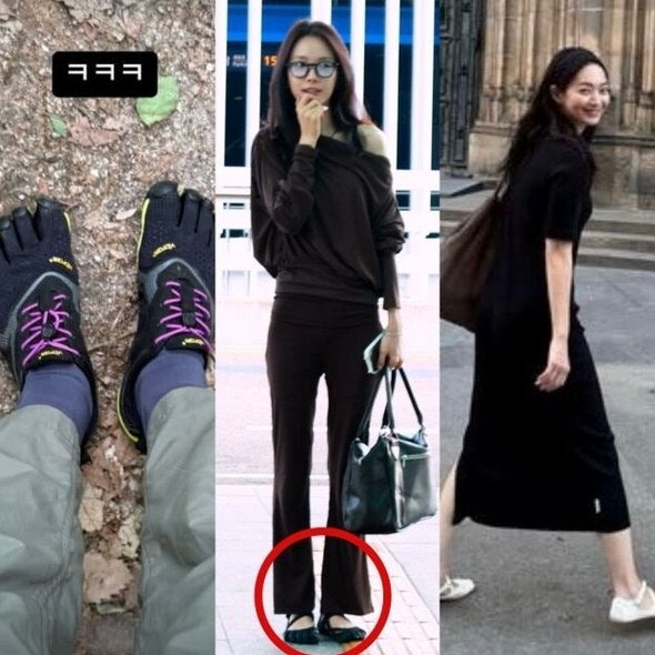 손나은 발가락 신발, 셀럽 3인의 선택이 만든 트렌드의 심리학