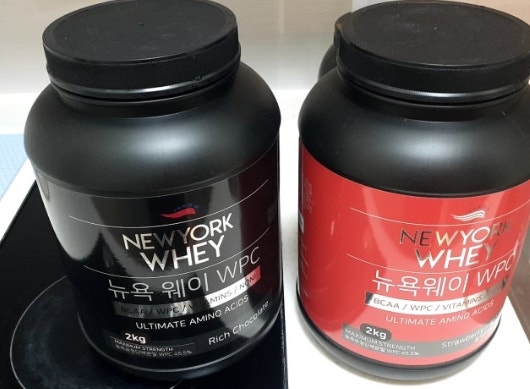 뉴욕웨이 WPC 단백질보충제 후기 운동 끝나고 초코 한 잔으로 챙기기