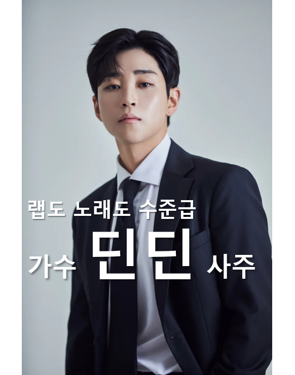 딘딘 사주_ 랩,노래,예능 가치 전달자