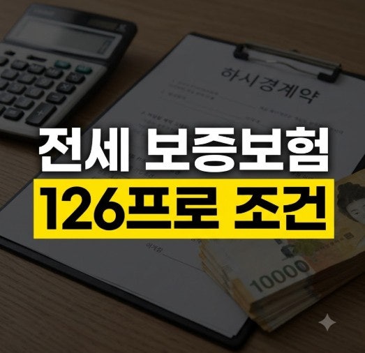 전세 보증보험 가입조건 총정리( HUG·HF·SGI 완벽 비교)