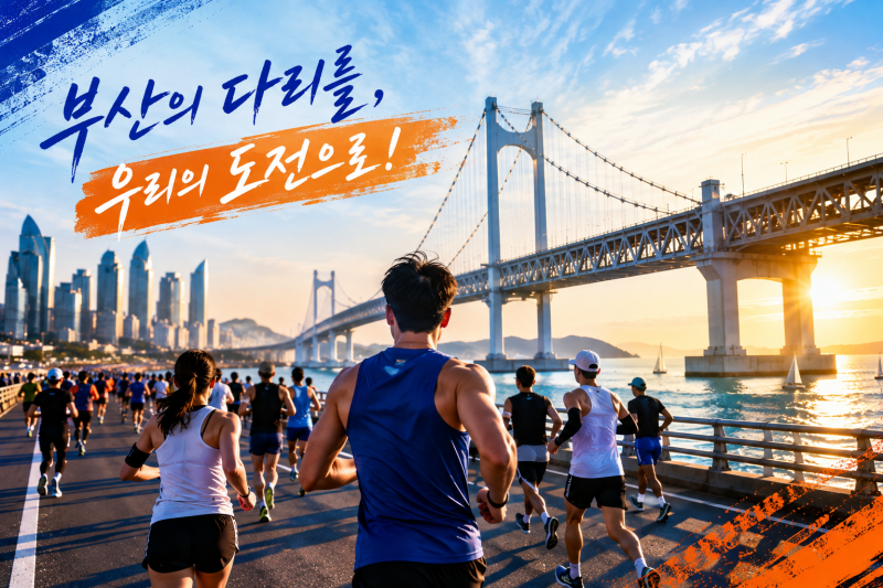 부산브릿지마라톤 2026 코스·일정·신청 총정리!풀코스 5천 명 선착순!