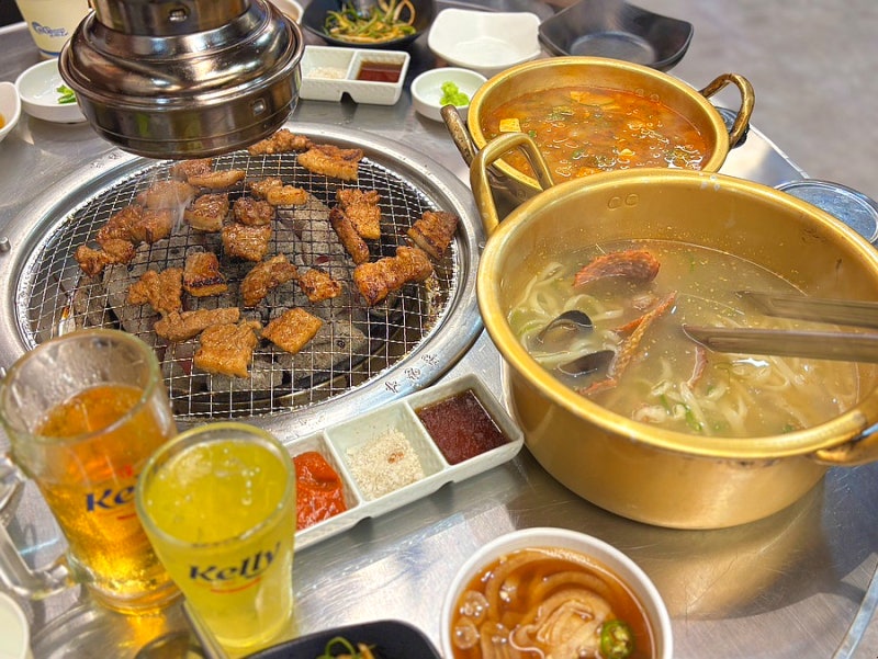 대구 평리동 맛집 매일숯불구이 평리점, 한돈 생갈매기살 제대로 맛본 저녁