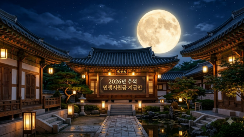 [2026 추석 민생지원금] 지역별 금액 총정리! 신청방법부터 자발적 거절 절차까지