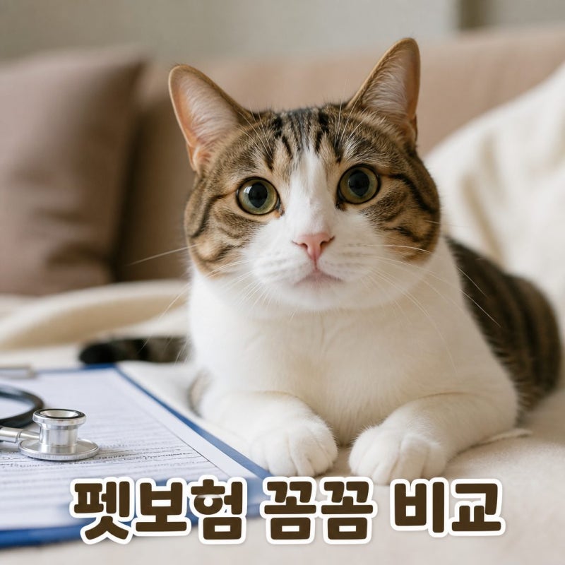 고양이 펫보험 가격 비교 및 보장 내용
