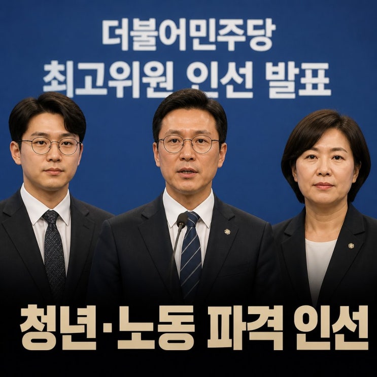 <b>김민석 전용기 권미경</b> 지명 청년 노동 전면에