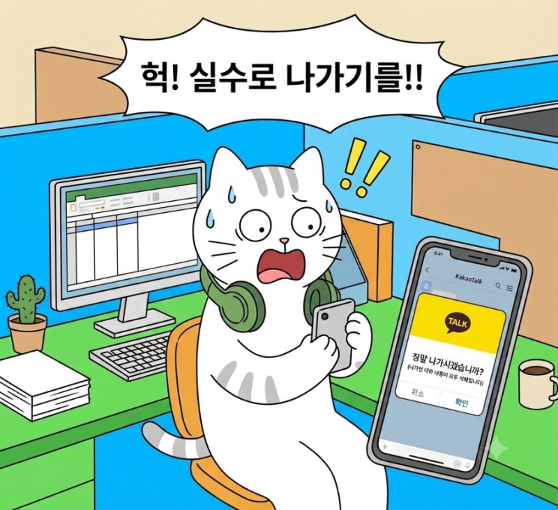 나간 카톡방 100% 복구? 포렌식 가기 전 시도해 볼 유일한 방법