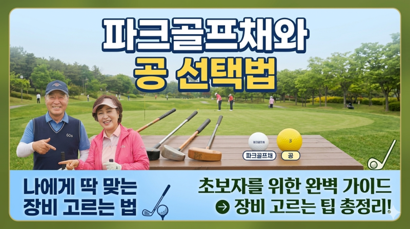 [파크골프 장비 가이드] 파크골프채와 공 선택법: 가격대별 추천 기준과 불량 장비 피하는 노....