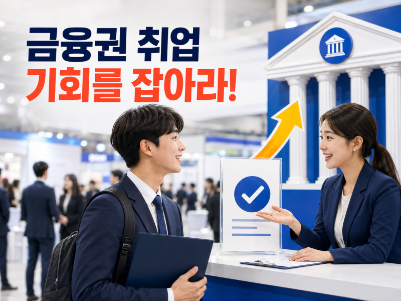 2026 금융권 공동채용 박람회 총정리, 취업부터 청년 지원 혜택까지