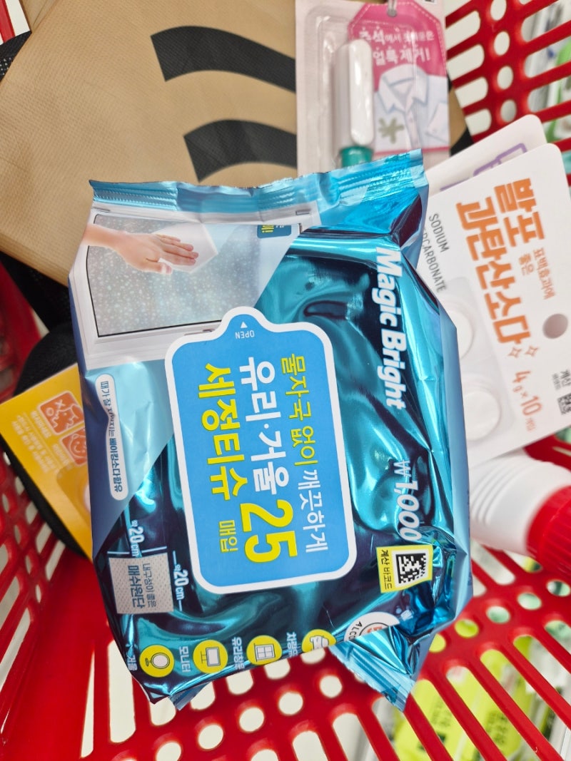다이소 유리거울 세정티슈 솔직후기/다이소 세탁세제&청소 4탄｜거울·창문 청소해보니