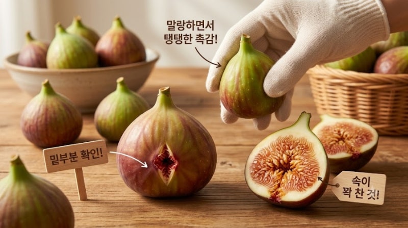 무화과 세척부터 껍질 손질까지신선도 유지하는 올바른 보관법