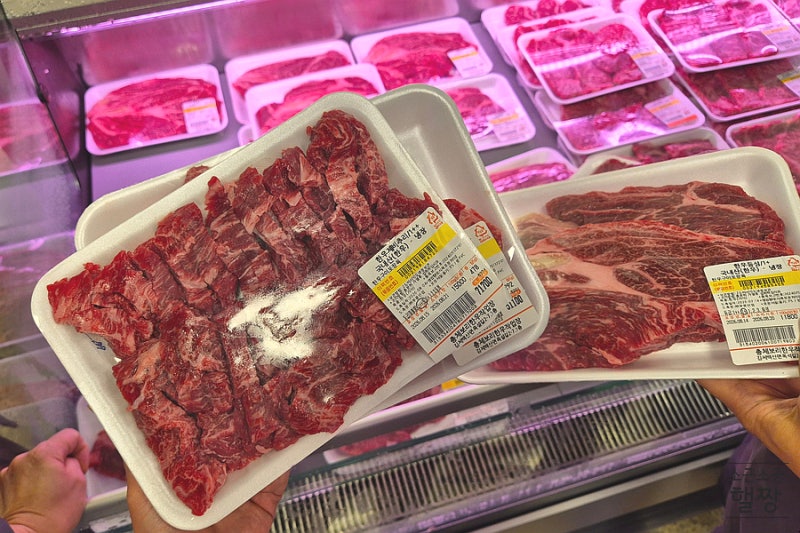 군산 총체보리한우 정육식당 가성비 좋은 소고기 맛집 여기