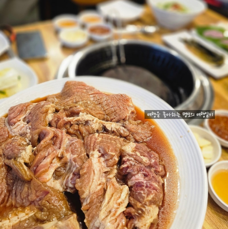 오랜 전주 로컬 맛집 솔가숯불갈비에서 모임 후기