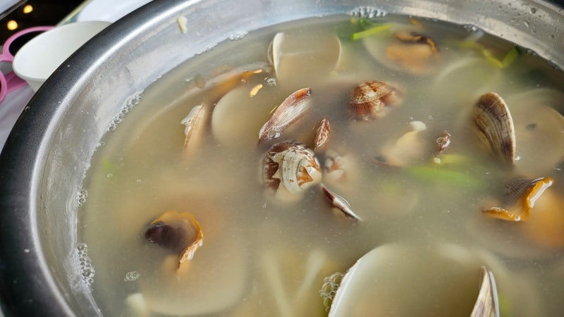 언니네산지직송3 태안 조개찜 맛집 만리포 해물칼국수 맛집 너울횟집 위치 가격