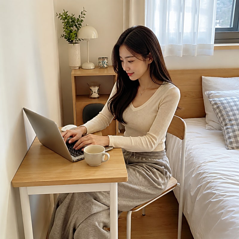 미니책상, 노트북만 놓을 건데 얼마나 작아도 괜찮을까