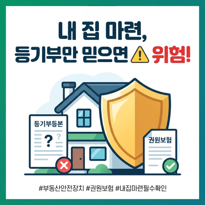 부동산 거래사고 막는 권원보험, 누가 가입하면 좋을까?