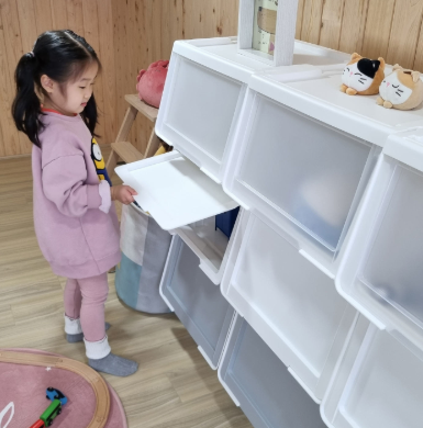 펜트리 정리가 쉬워지는 슬라이딩 리빙박스 1+1 깔끔하게 해결하는 후기