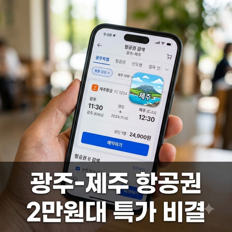 Is it true, flights from Gwangju to Jeju for 20,000 won? The secret to even cheaper fares in October...