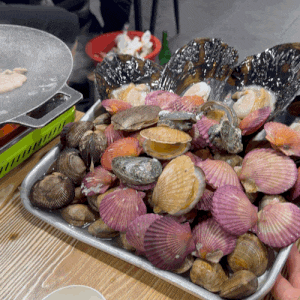 대천애견동반식당 보령조개구이무한리필 맛집 해물창고