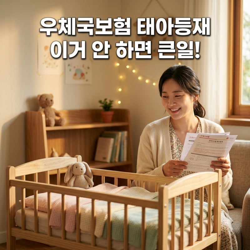 우체국보험 태아등재 방법 절차 필요 서류 | 온라인 신청 꿀팁