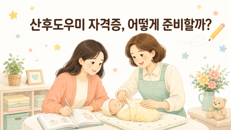 산후도우미 자격증 따는 법ㅣ2026 교육시간·비용·취업까지 총정리
