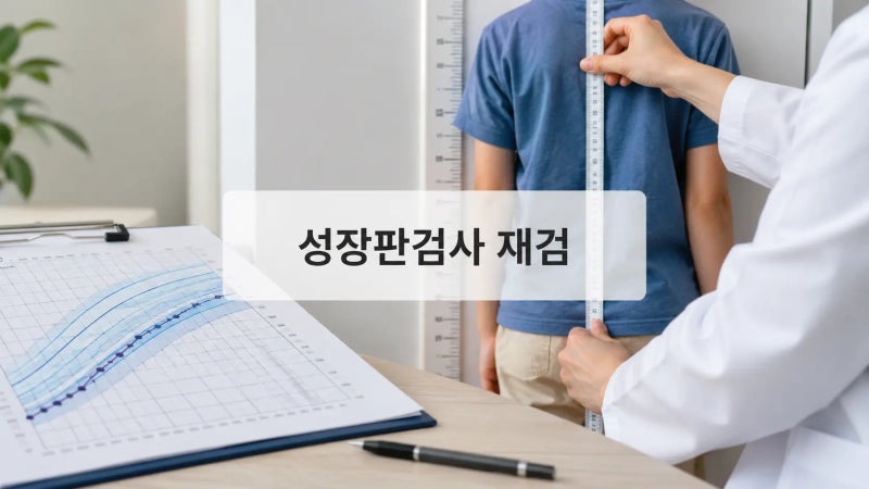 성장판검사 재검, 6개월 뒤 뼈나이가 빨라졌다면 꼭 확인할 것