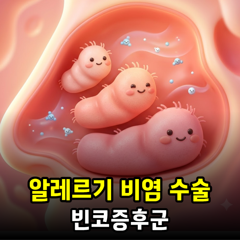 알레르기 비염 수술과 빈코증후군