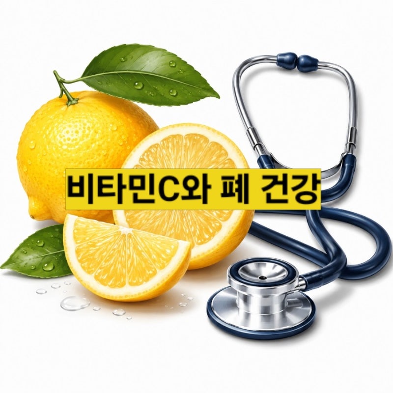 "폐 건강 위해 비타민C 먹는다고?" 메가요법 폐렴 예방의 진실