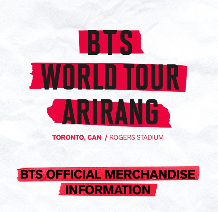 BTS 월드투어 아리랑(ARIRANG) 일정 총정리