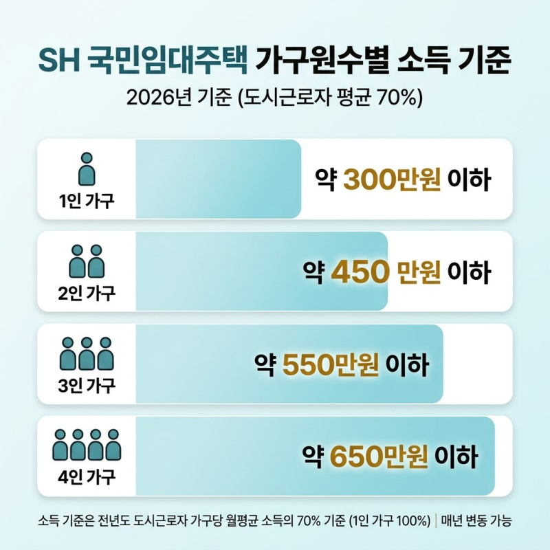 SH 국민임대주택 모집공고, 이것이 궁금하다…자격부터 신청까지 Q&A 총정리