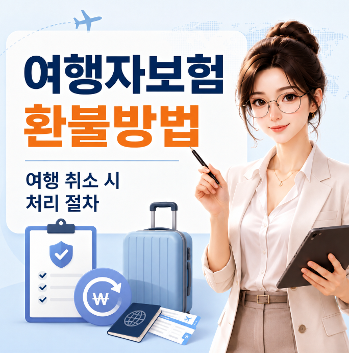 여행자보험 환불방법｜여행 취소 시 처리 절차
