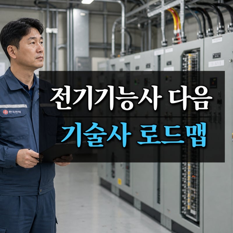 전기기능사 다음 단계, 기술사 4종목 준비 순서