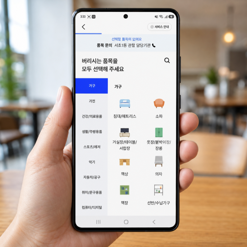 탁자 버리는법 버리는 방법 버리기 폐기 스티커 처리방법 비용