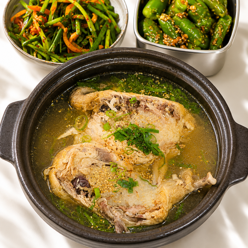 압력솥 백숙 끓이는법 부드러운 닭백숙 레시피 압력밥솥 삼계탕