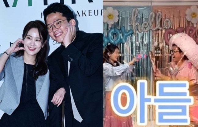 "딸인 줄 알았는데 반전" 김지민♥김준호 2세 두룹이 성별은 아들