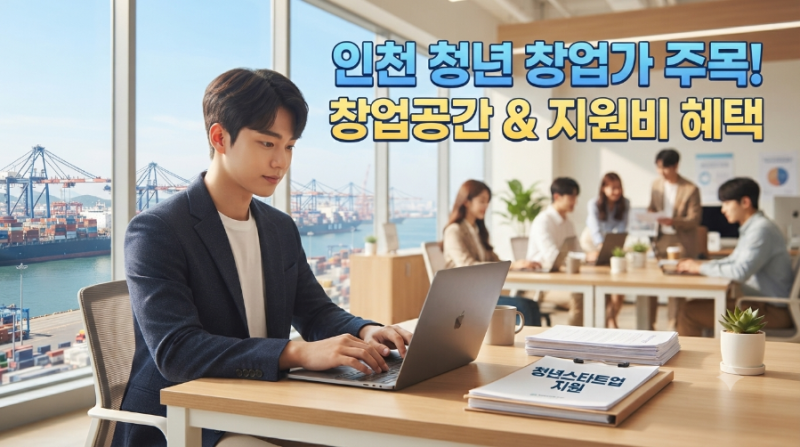 인천 청년 창업가 주목! '청년e음 청년스타트업' 창업공간 및 지원비 혜택 총정리