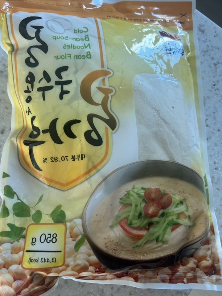 여름철 간편한 콩국수 만들기, 뚜레반 콩국수용 콩가루 추천