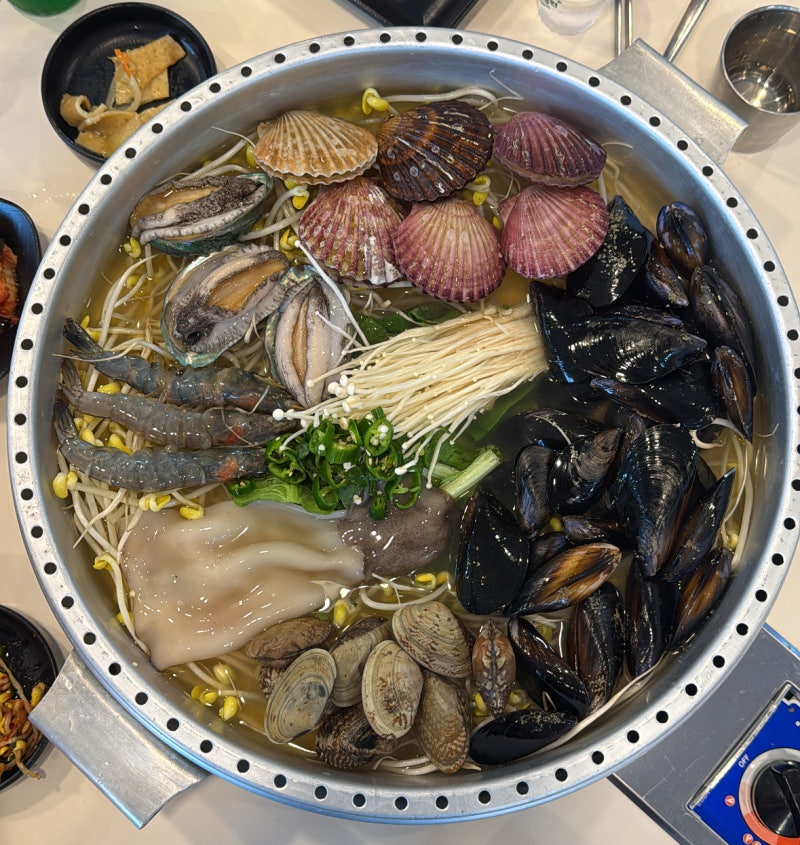 신상 부산 송도 칼국수 부산송도맛집 조개대교