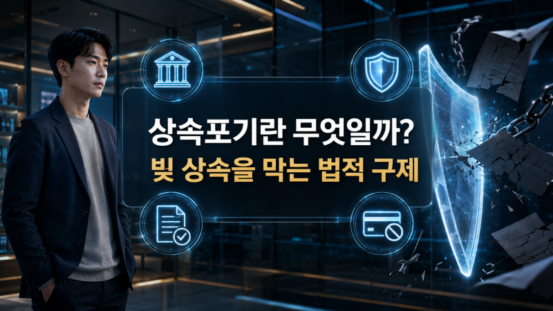 상속포기란 무엇일까? 고인의 빚 확인부터 정부 구제제도까지