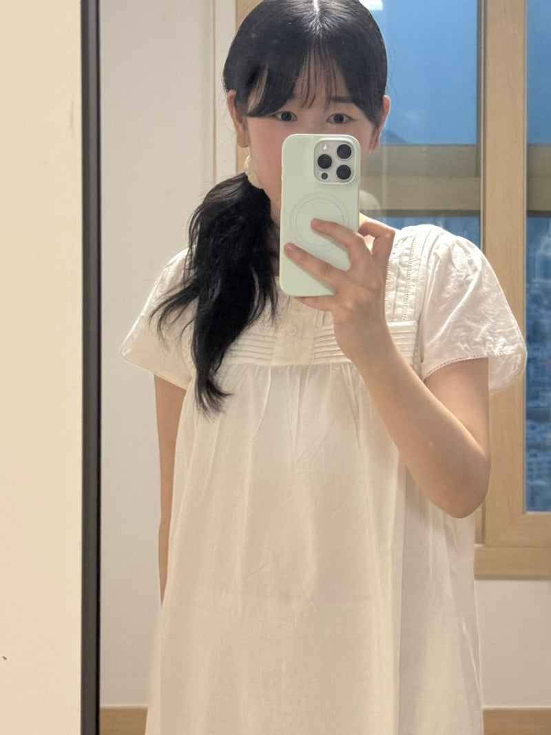 JAJU 자주 파자마 원피스 구매 후기