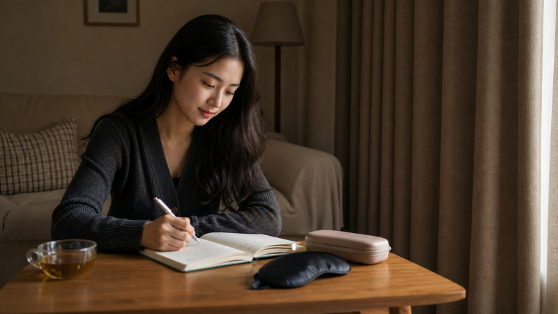 두통 전에 빛이 번쩍이거나 속이 울렁거린다면｜편두통 유발요인 일지 쓰는 법