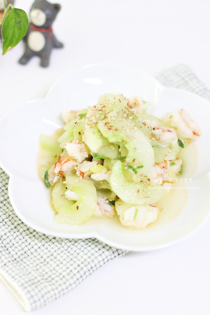 새우 노각볶음 노각무침 보다 더 맛있는 노각요리 레시피