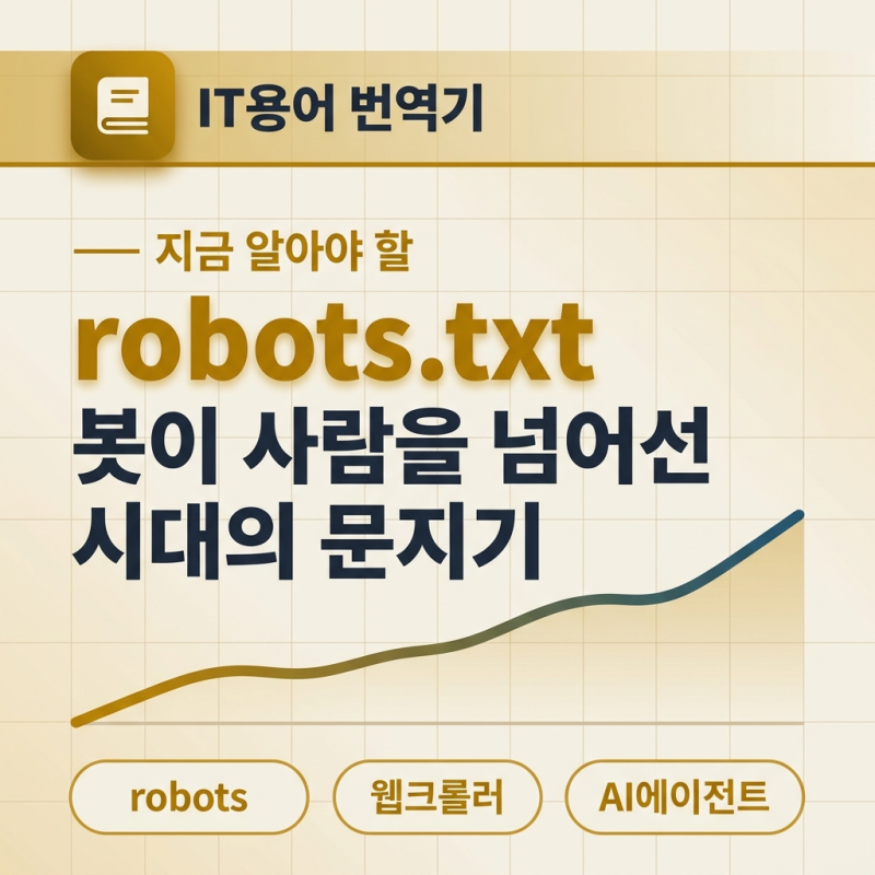 robots.txt란? 웹 방문자의 절반 이상이 사람이 아닌 시대의 문지기
